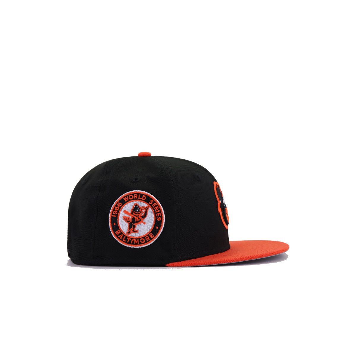 KIDS Baltimore Orioles Black Orange 1966 World Series New Era K9Fifty Snapback