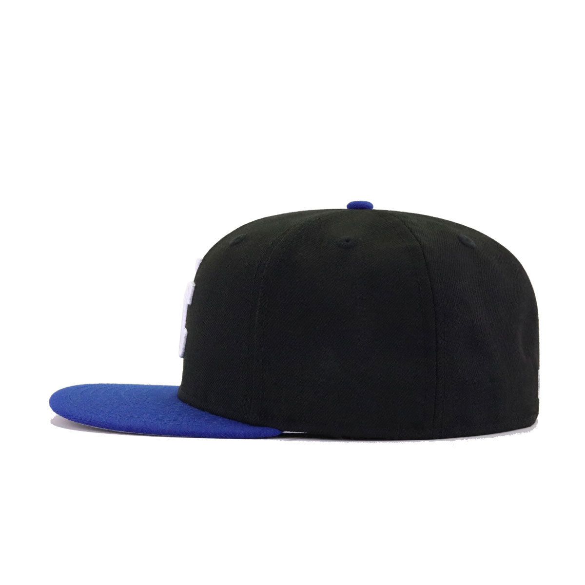 Kansas City Royals Black Light Royal Blue Cooperstown AC New Era 59Fifty Fitted