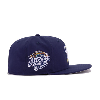 Milwaukee Brewers Light Navy 2002 All Star Game New Era 59Fifty Fitted