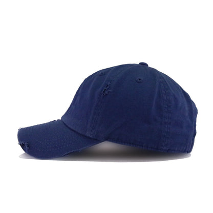 Distressed Navy KBEthos Vintage Dad Hat
