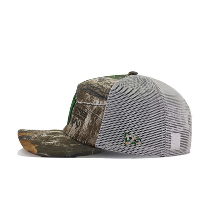 New York Yankees Real Tree Edge Camouflage Stone New Era 9Forty Soft Foam Trucker Snapback