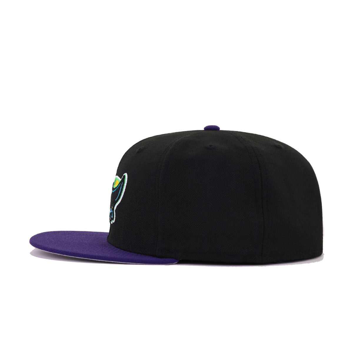 Tampa Bay Rays Black Purple Cooperstown AC New Era 59Fifty Fitted