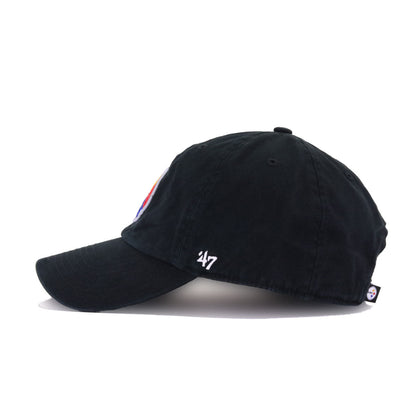 Pittsburgh Steelers Black 47 Brand Clean Up Dad Hat