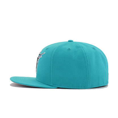 Florida Marlins Teal Cooperstown AC New Era 59Fifty Fitted