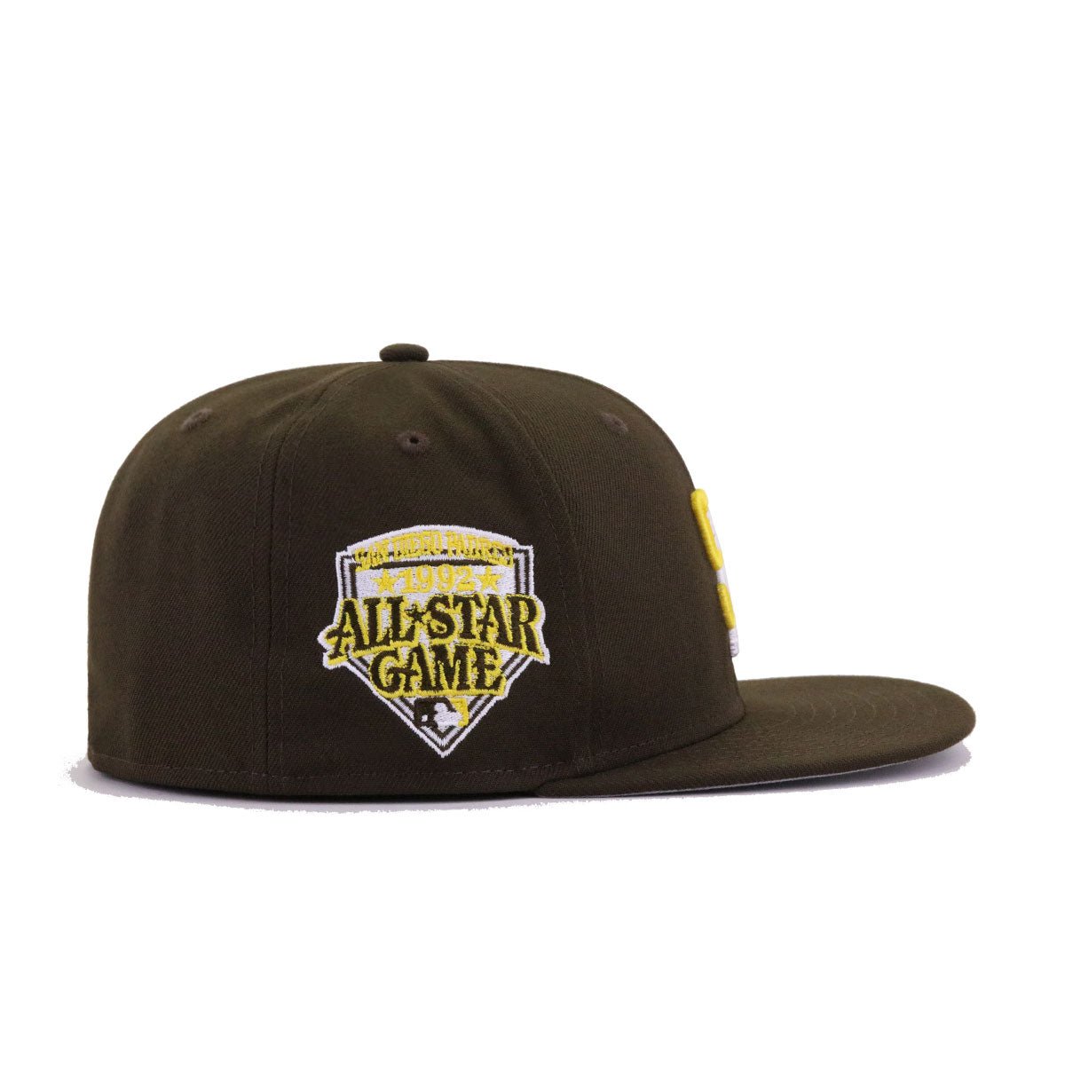 San Diego Padres Walnut 1992 All Star Game New Era 59Fifty Fitted