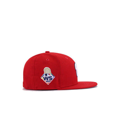 KIDS Washington Nationals Scarlet 2019 World Series New Era K9Fifty Snapback