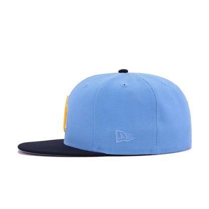 Seattle Mariners Sky Blue Navy 1977 New Era 59Fifty Fitted