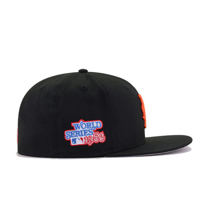 New York Mets Black 1986 World Series New Era 59Fifty Fitted