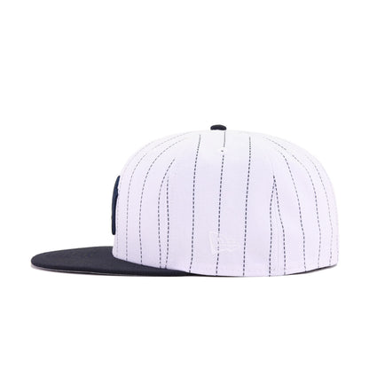 New York Yankees Pinstripe Navy New Era 59Fifty Fitted