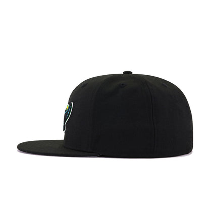 Tampa Bay Rays Black Alternate Cooperstown AC New Era 59Fifty Fitted
