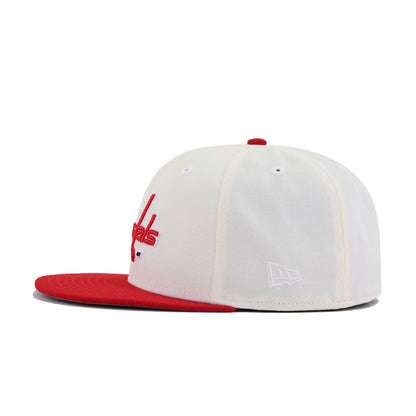 Washington Capitals Chrome Scarlet New Era 59Fifty Fitted