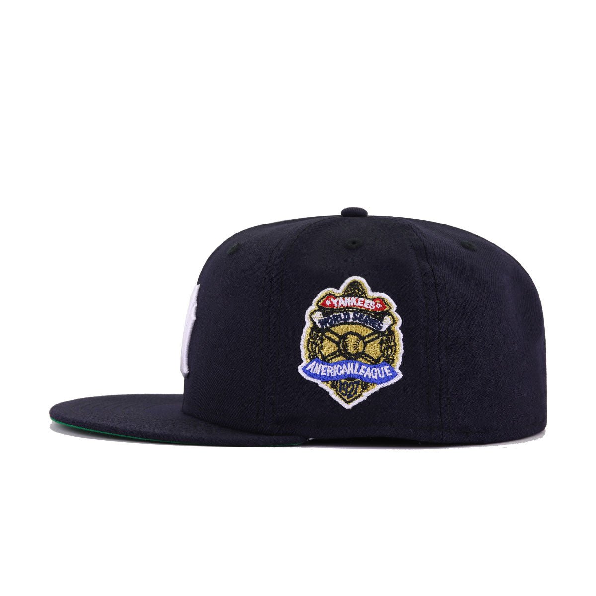 New York Yankees Navy 1927 World Series Cooperstown Green Bottom New Era 59Fifty Fitted