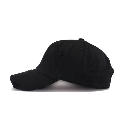 Distressed Black KBEthos Vintage Dad Hat