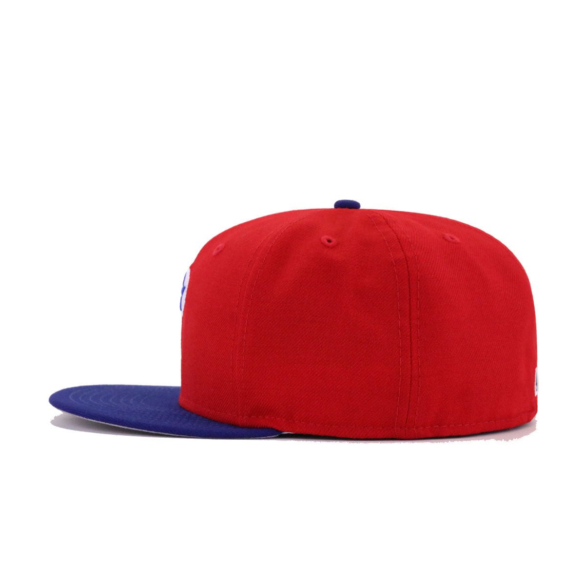 Philadelphia Phillies Scarlet Dark Royal Blue Cooperstown AC New Era 59Fifty Fitted