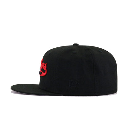 Tampa Smokers Black New Era 59Fifty Fitted