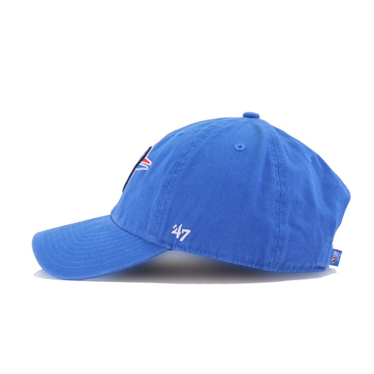 Oklahoma City Thunder Blue Azure 47 Brand Clean Up Dad Hat