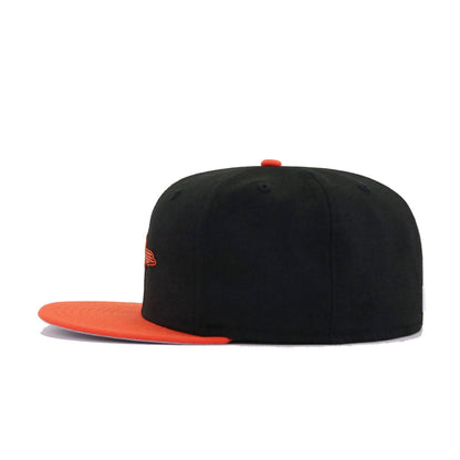 Baltimore Orioles Black Orange 1999 Cooperstown AC New Era 59Fifty Fitted