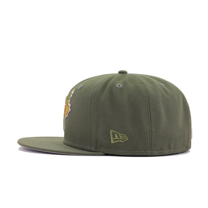 Toronto Blue Jays New Olive New Era 59Fifty Fitted
