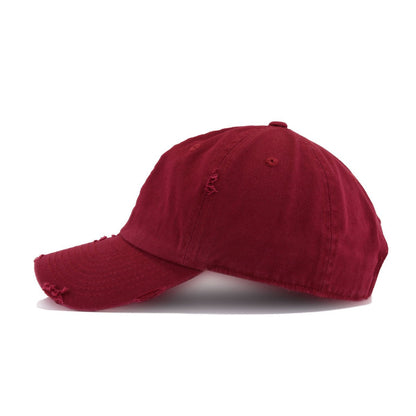 Distressed Maroon KBEthos Vintage Dad Hat