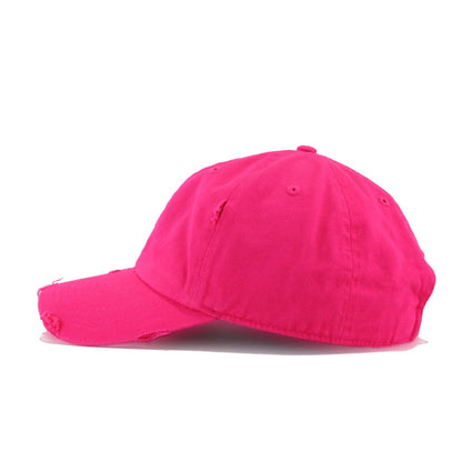 Distressed Magenta KBEthos Vintage Dad Hat