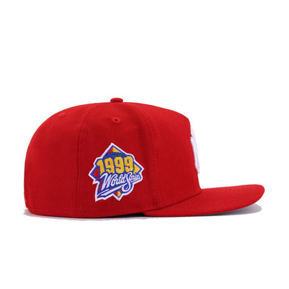 New York Yankees Scarlet 1999 World Series New Era 9Fifty A-Frame Snapback
