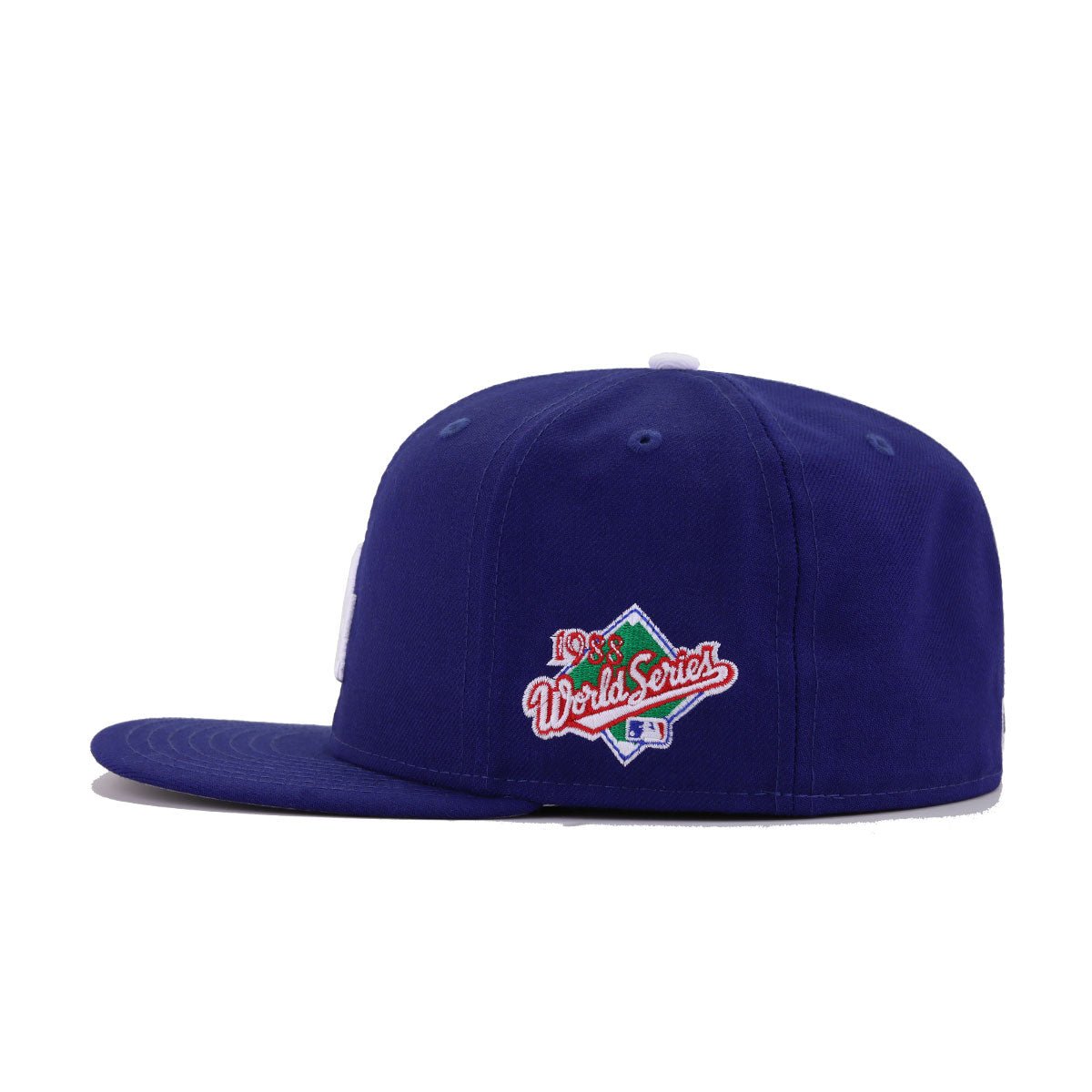 Los Angeles Dodgers Dark Royal Blue 1988 World Series Cooperstown New Era 59Fifty Fitted