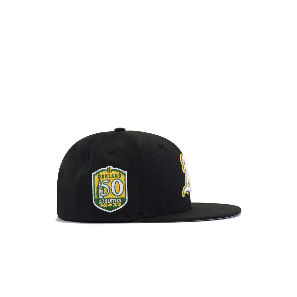 KIDS Oakland Athletics Black 50th Anniversary New Era K9Fifty Snapback