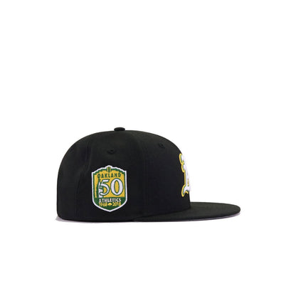 KIDS Oakland Athletics Black 50th Anniversary New Era K9Fifty Snapback