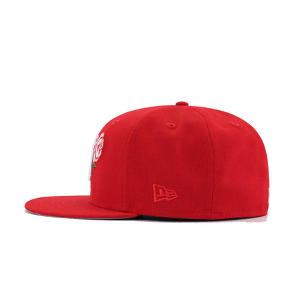 New York Yankees Scarlet ROSE New Era 59Fifty Fitted