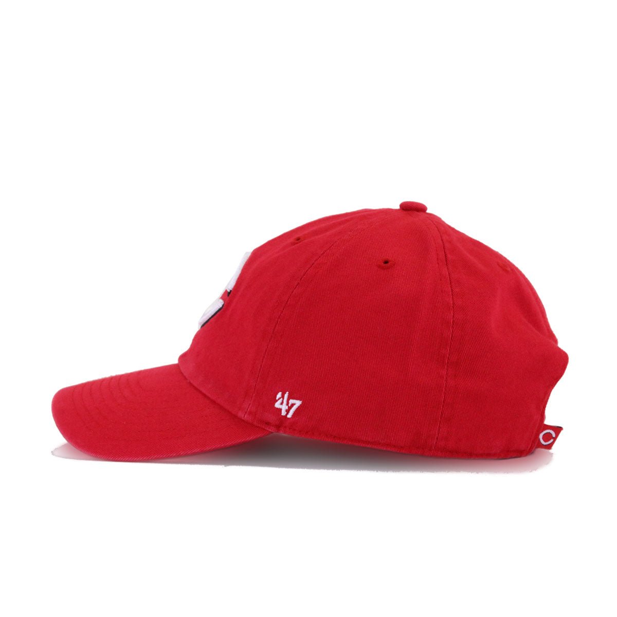 Cincinnati Reds Scarlet 47 Brand Clean Up Dad Hat