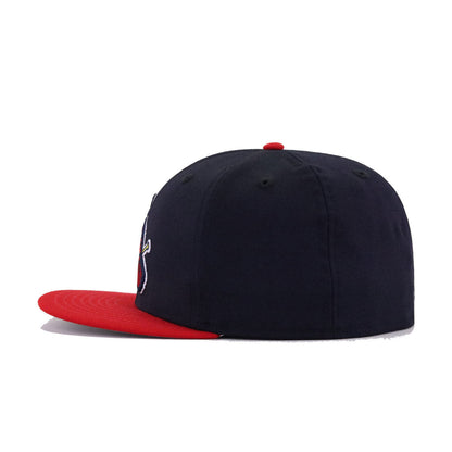 St Louis Cardinals Navy Scarlet Cooperstown AC New Era 59Fifty Fitted