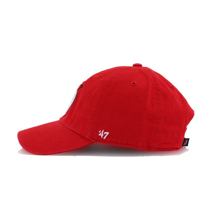 Portland Trail Blazers Scarlet 47 Brand Clean Up Dad Hat