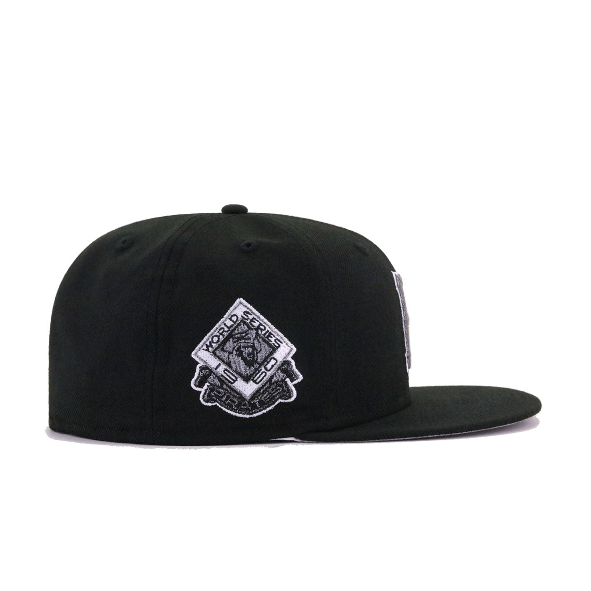 Pittsburgh Pirates Black Metallic Pewter 1960 World Series New Era 59Fifty Fitted