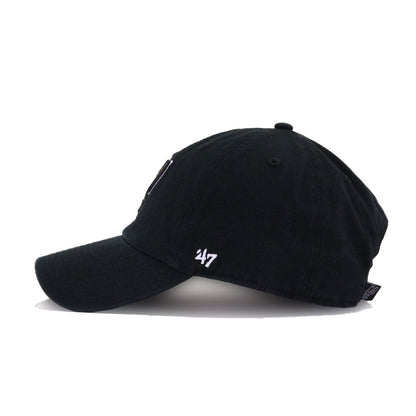 San Antonio Spurs Black 47 Brand Clean Up Dad Hat