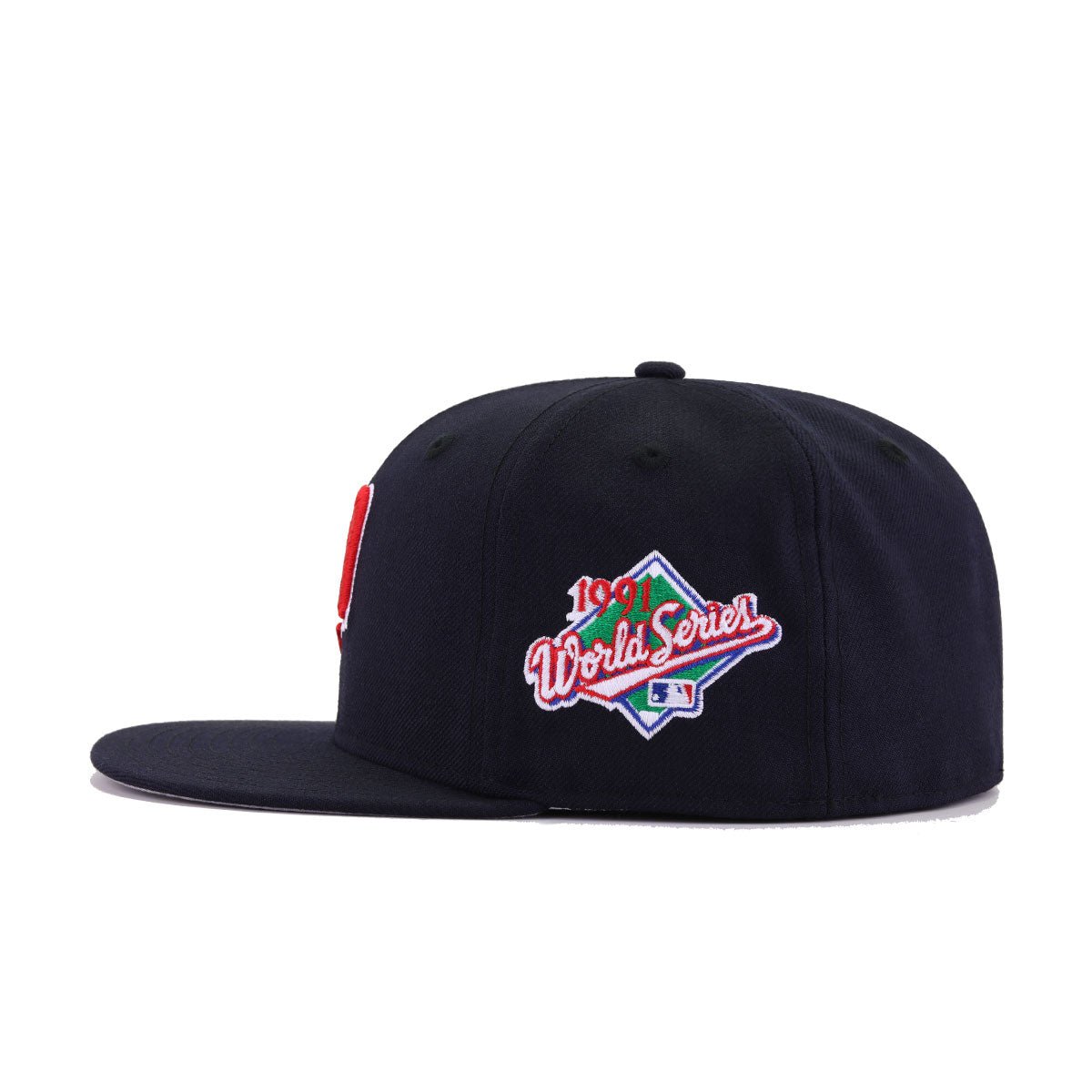 Minnesota Twins Navy 1991 World Series Cooperstown New Era 59Fifty Fitted