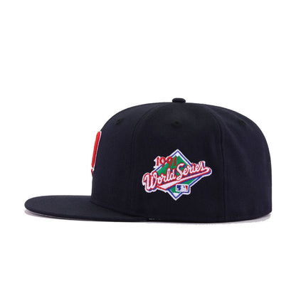 Minnesota Twins Navy 1991 World Series Cooperstown New Era 59Fifty Fitted