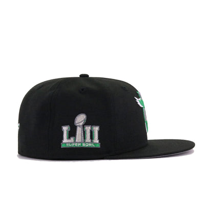 Philadelphia Eagles Black City Originals Super Bowl 52 New Era 59Fifty Fitted