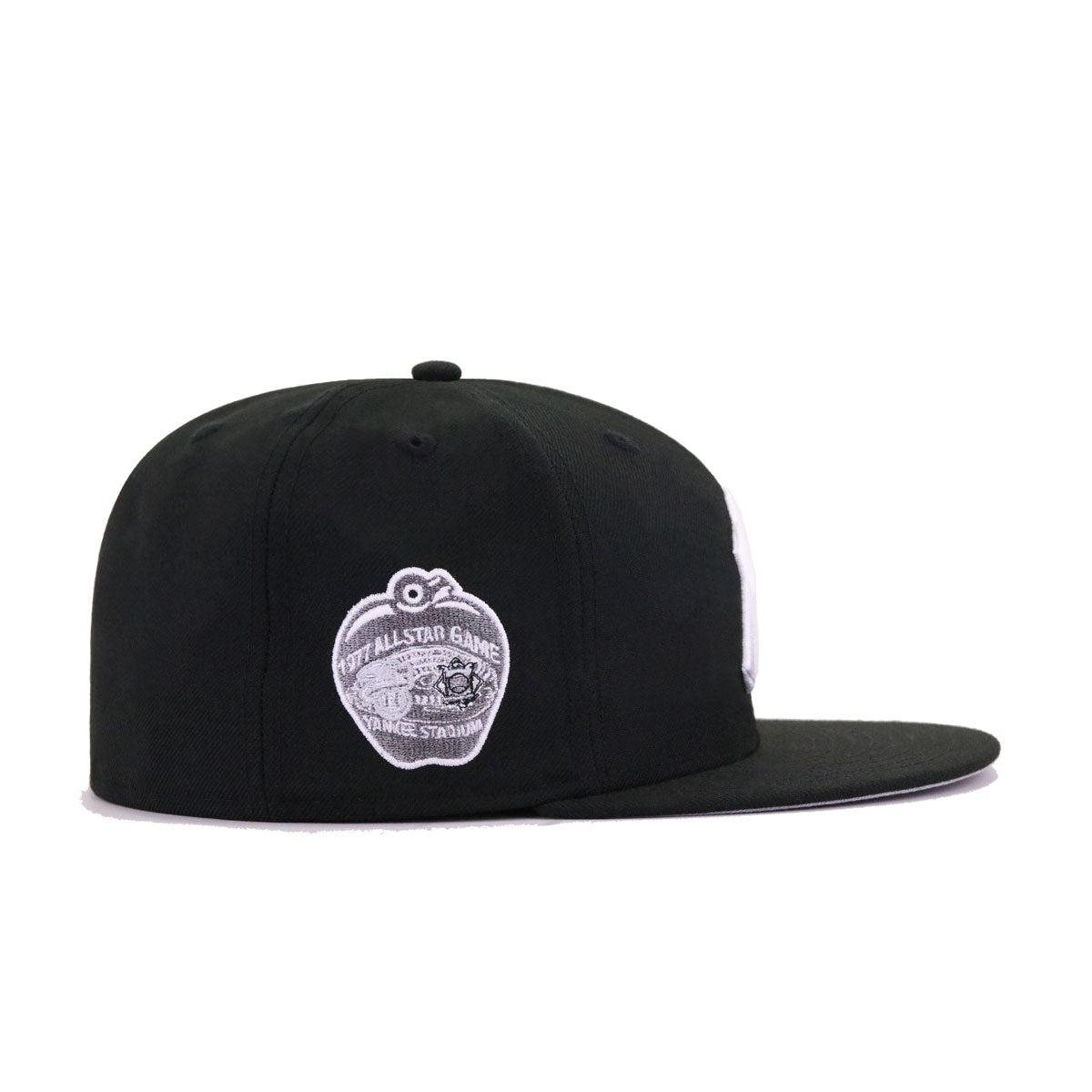 New York Yankees Black 1977 All Star Game IRON APPLE New Era 59Fifty Fitted