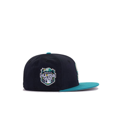 KIDS Seattle Mariners Navy Northwest Green 2023 All Star Game New Era K9Fifty Snapback