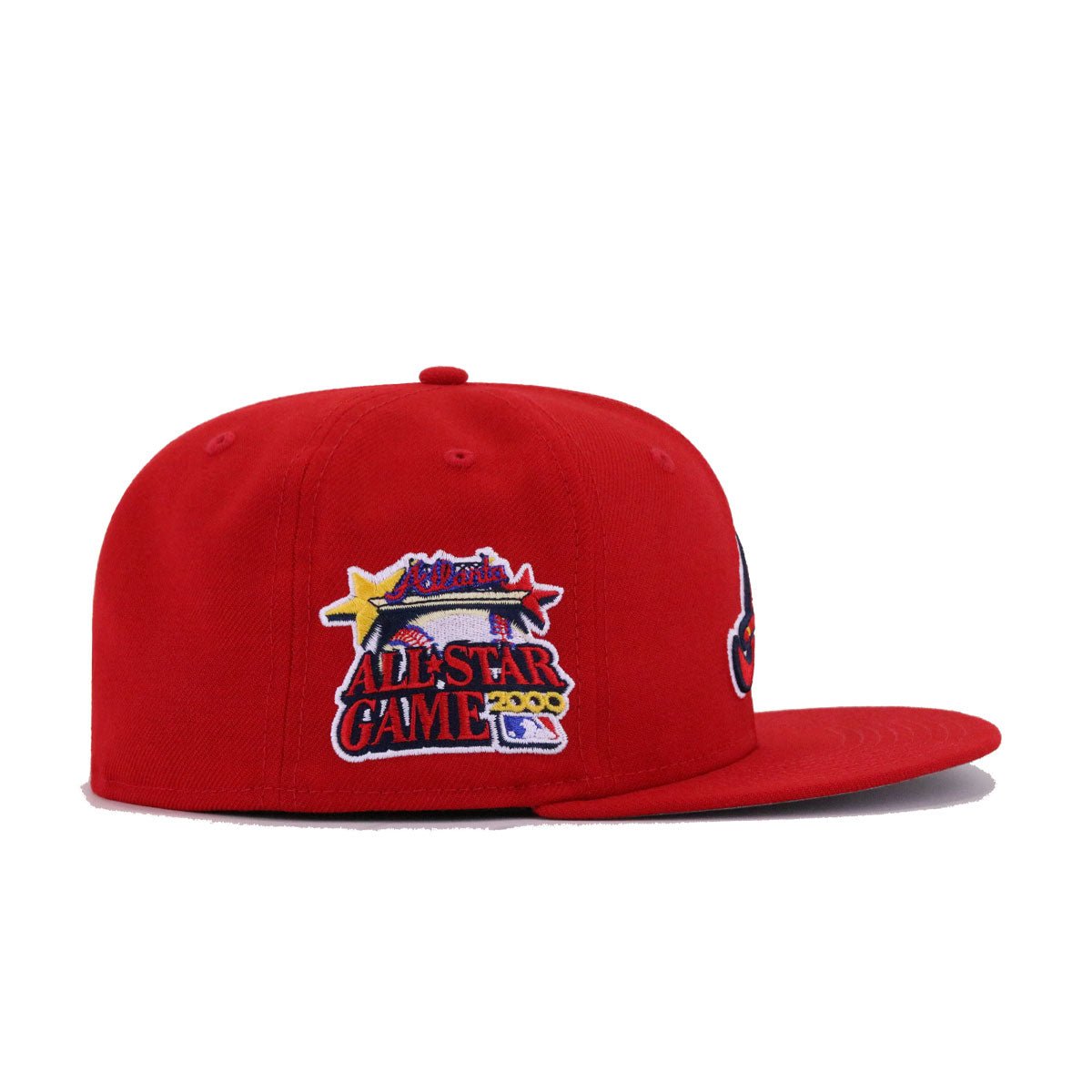 Atlanta Braves Scarlet 2000 All Star Game New Era 59Fifty Fitted
