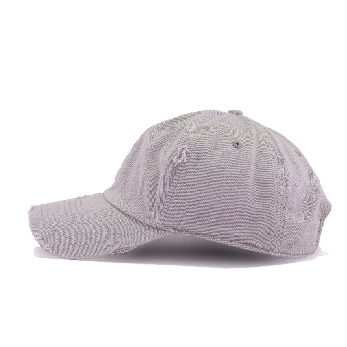 Distressed Light Grey KBEthos Vintage Dad Hat