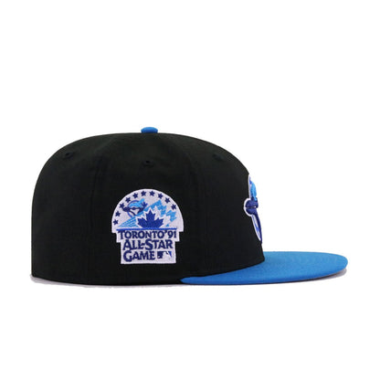 Toronto Blue Jays Black Cardinal Blue 1991 All Star Game New Era 59Fifty Fitted
