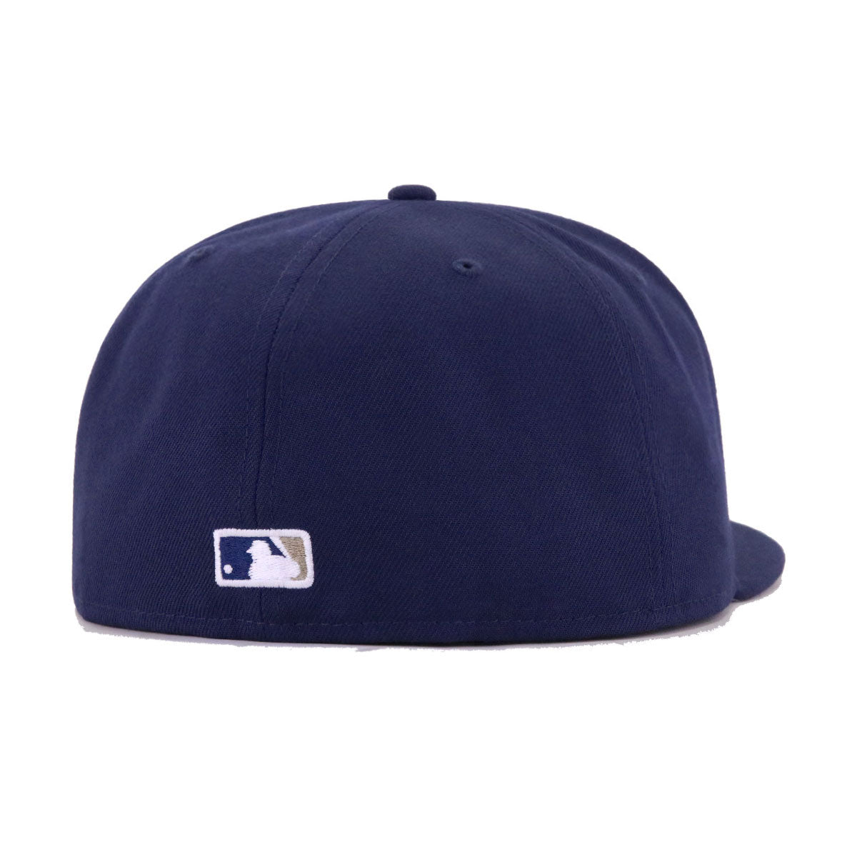 San Diego Padres Light Navy Pebble Cooperstown AC New Era 59Fifty Fitted