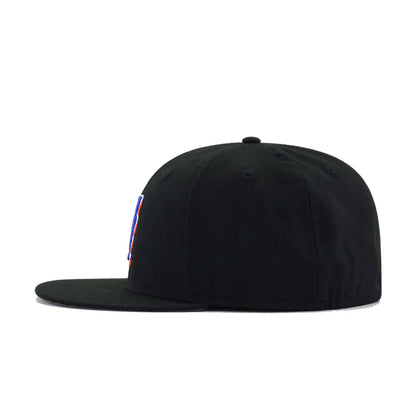 New York Mets Black Alternate Cooperstown AC 59Fifty Fitted