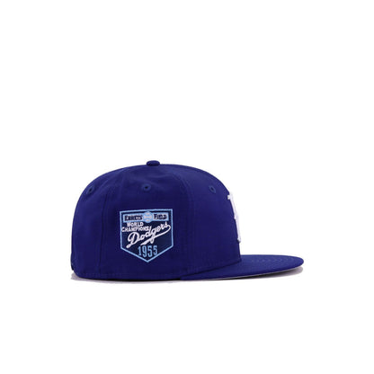 KIDS Brooklyn Dodgers Dark Royal Blue 1955 World Series New Era K9Fifty Snapback