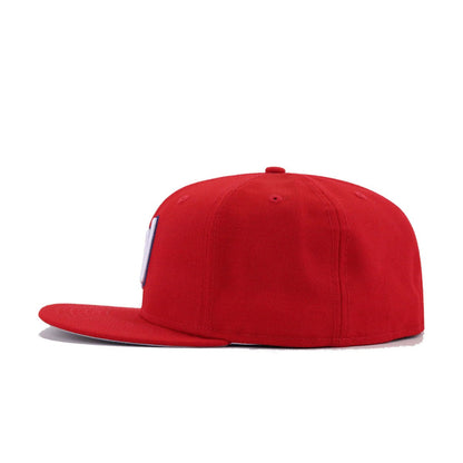 Washington Nationals Scarlet Cooperstown AC New Era 59Fifty Fitted
