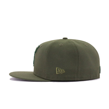 Fredericksburg Nationals New Olive OLD MONEY New Era 59Fifty Fitted
