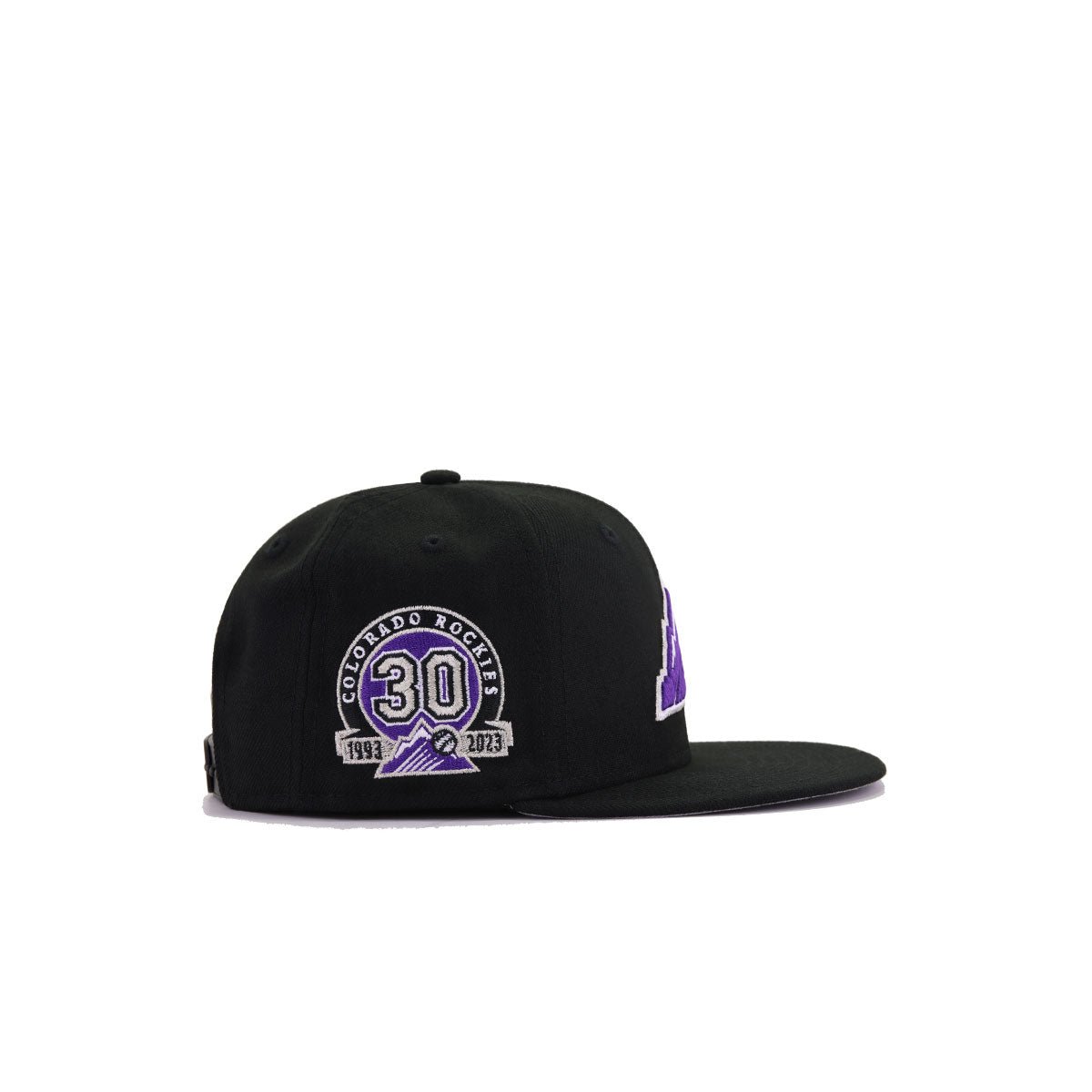 KIDS Colorado Rockies Black 30th Anniversary New Era K9Fifty Snapback