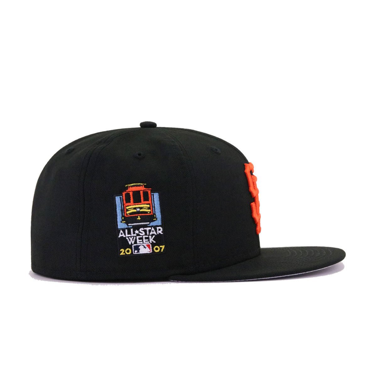 San Francisco Giants Black 2007 All Star Week New Era 59Fifty Fitted