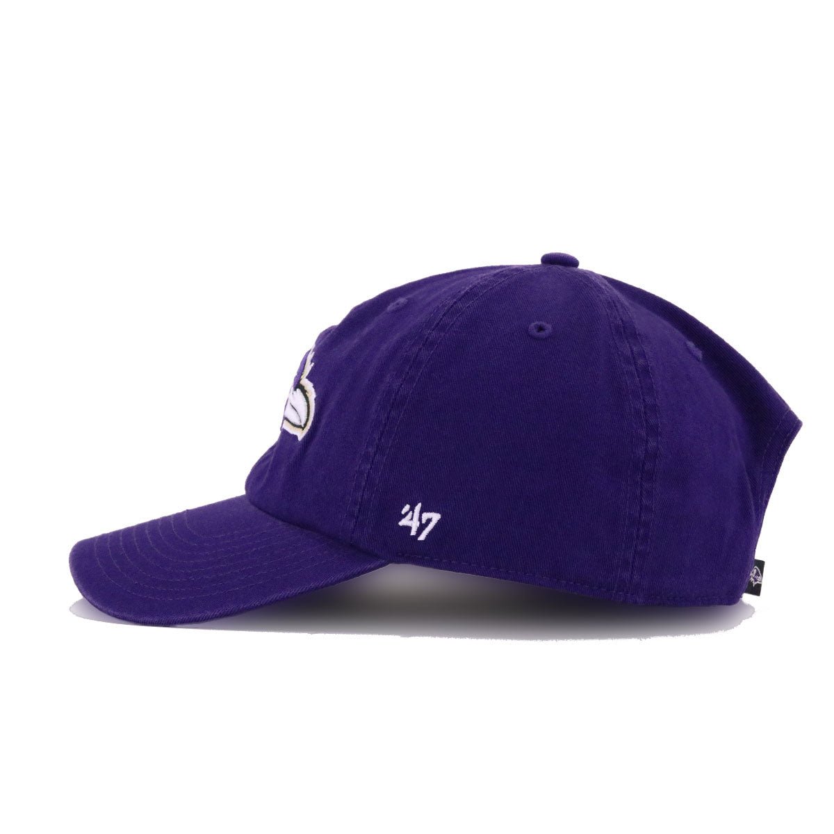 Baltimore Ravens Purple 47 Brand Clean Up Dad Hat